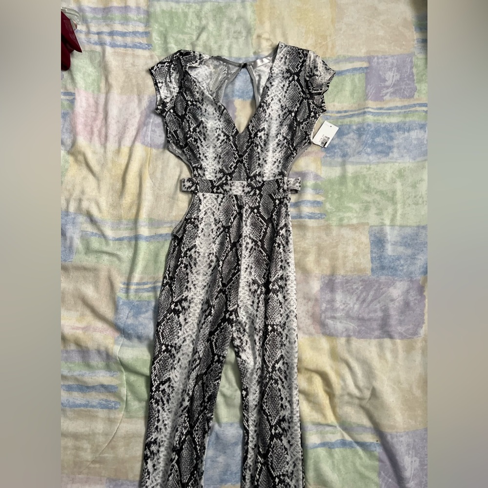 Snake Skin Jumpsuit